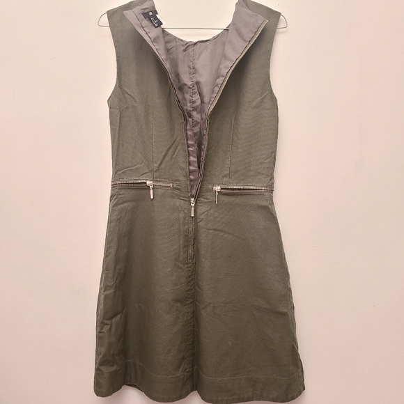 H&M Dress- Army Green - Picture 3 of 9